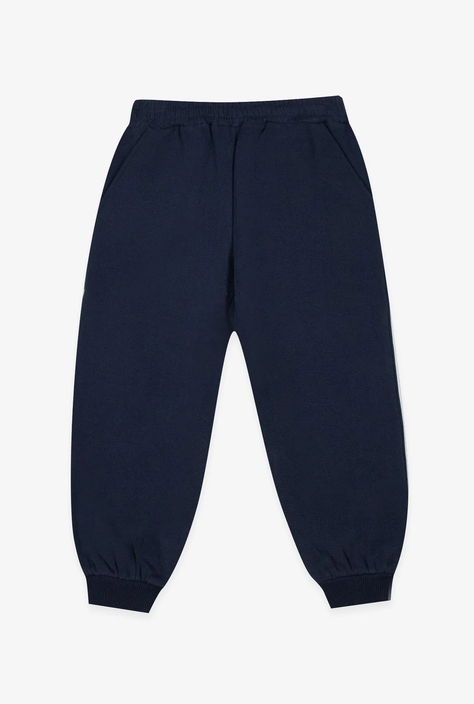Ensemble gilet et jogging prime en coton navy babyboy Bonton H26