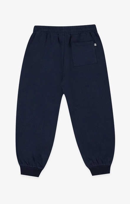 Ensemble gilet et jogging prime en coton navy babyboy Bonton H26