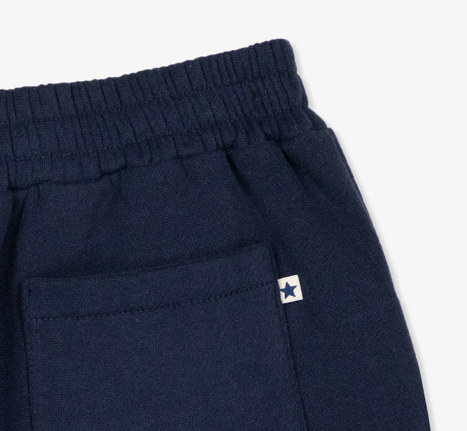 Ensemble gilet et jogging prime en coton navy babyboy Bonton H26