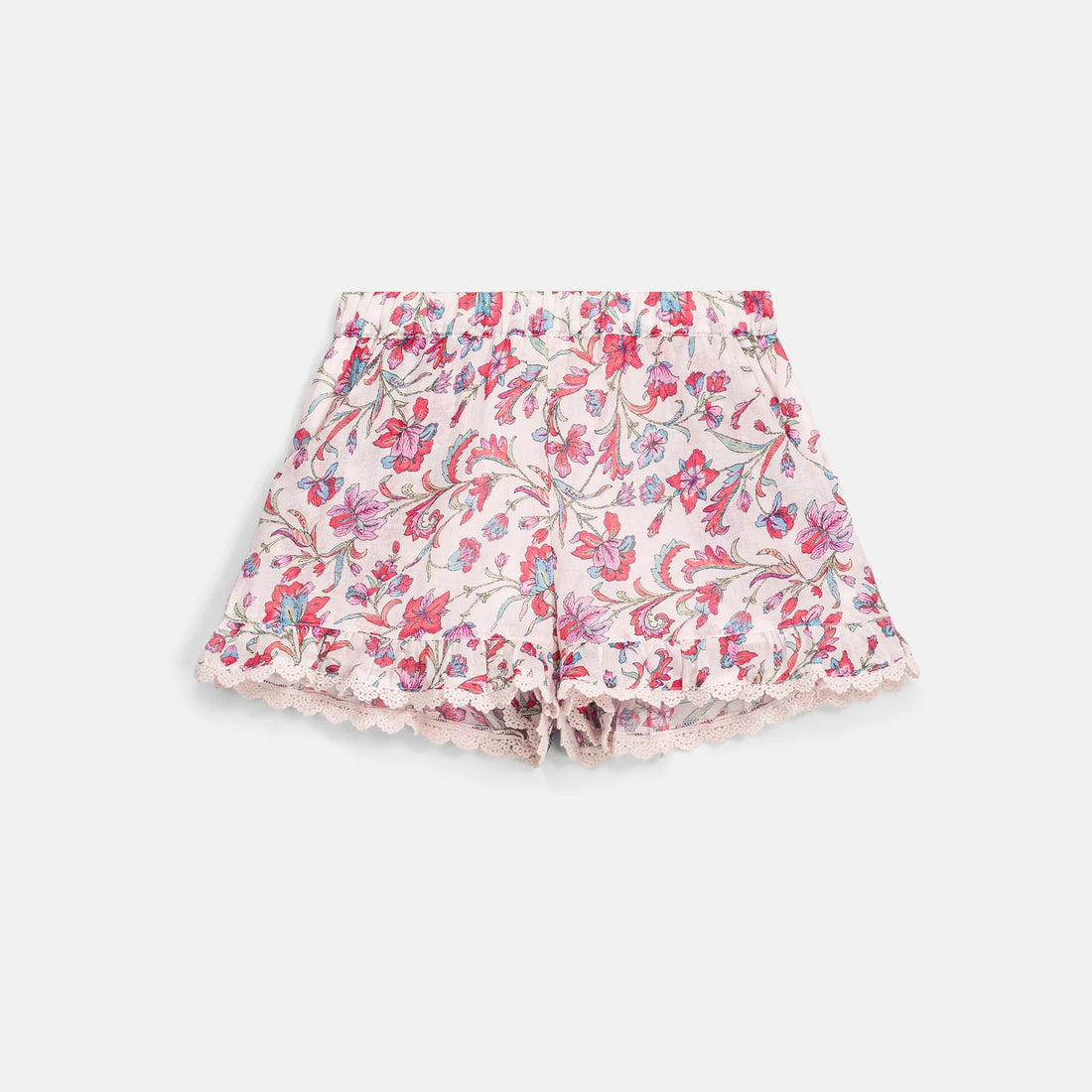 Short Vallaloid cream floral haven fille Louise Misha E26