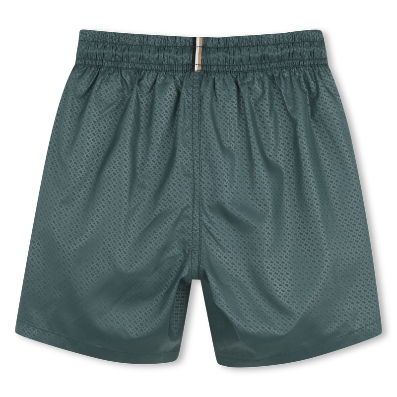 Short de bain vert garçon Boss E26