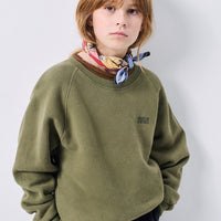 Sweat Izubird Kaki Vintage mixte American Vintage E26