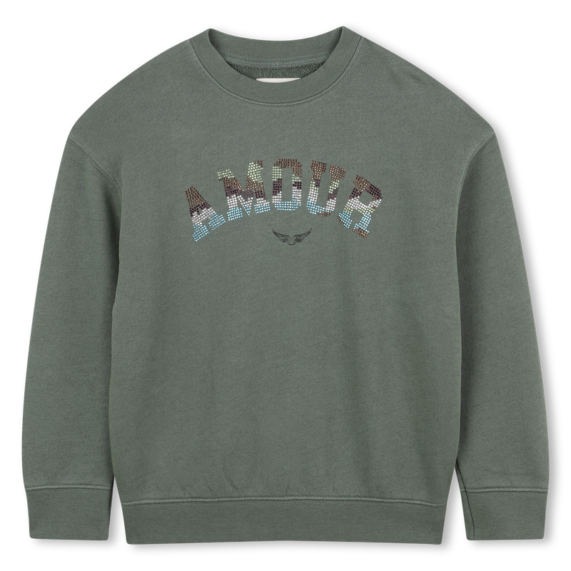 Sweat chiné turtle fille Zadig & Voltaire H25