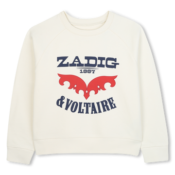 Sweat imprimé milk fille Zadig & Voltaire H25