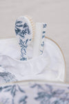 Ensemble Brosse et peigne Tartine & Chocolat bleu Toile de Jouy