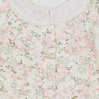 Pyjama rose pâle jardin hivernal babygirl Tartine et Chocolat