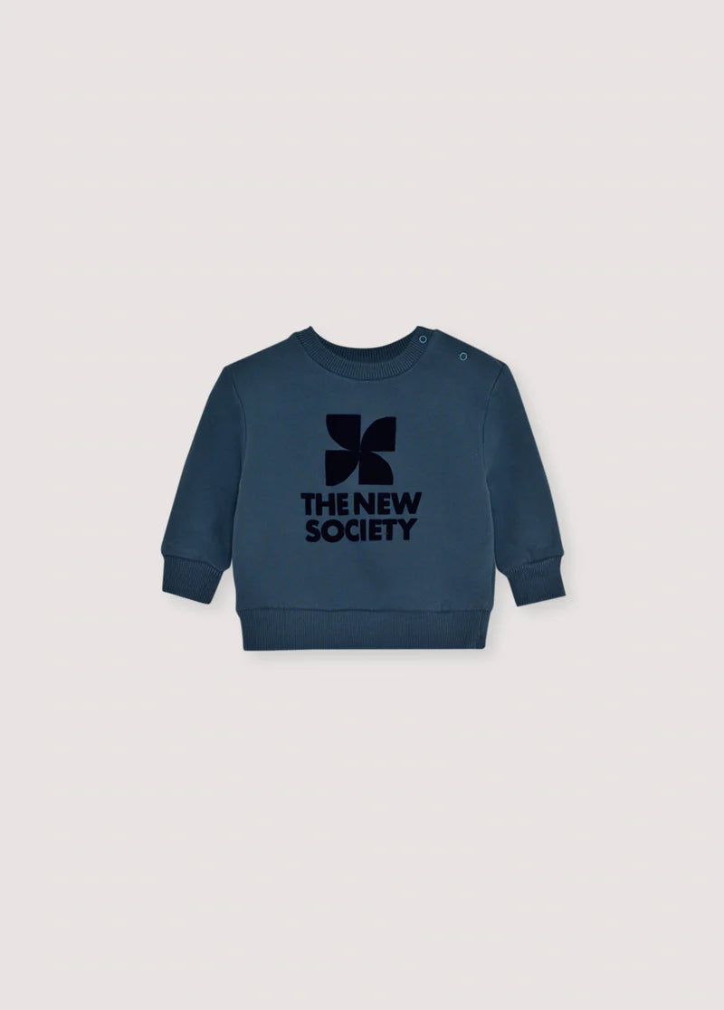 Sweat bleu babyboy The New Society H25
