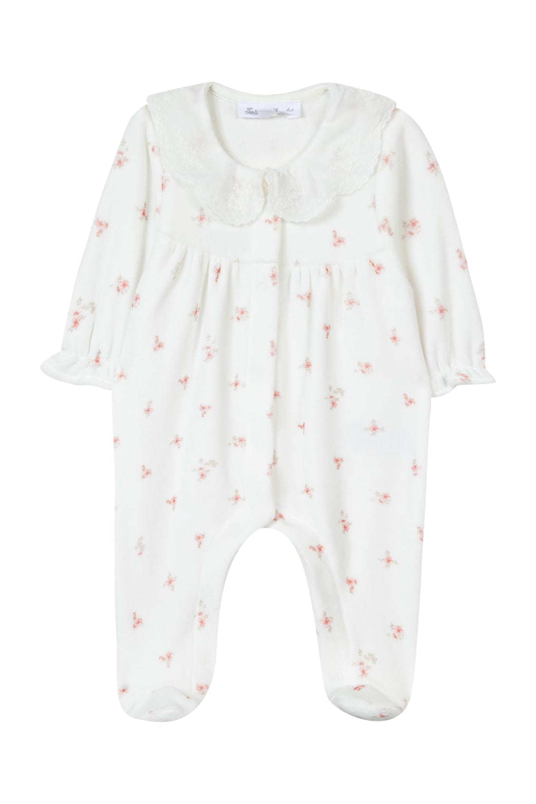 Pyjama nacre imprimé Fleurs babygirl Tartine et Chocolat