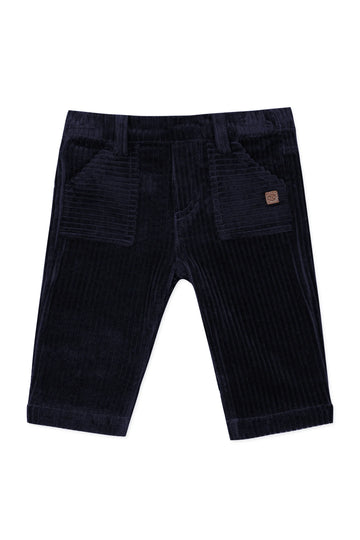 Pantalon marine en velours côtelé babyboy Tartine et Chocolat