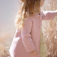 Manteau rose ancien babygirl Tartine et Chocolat H24