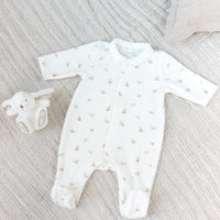 Pyjama renard en velours babyboyTartine et Chocolat