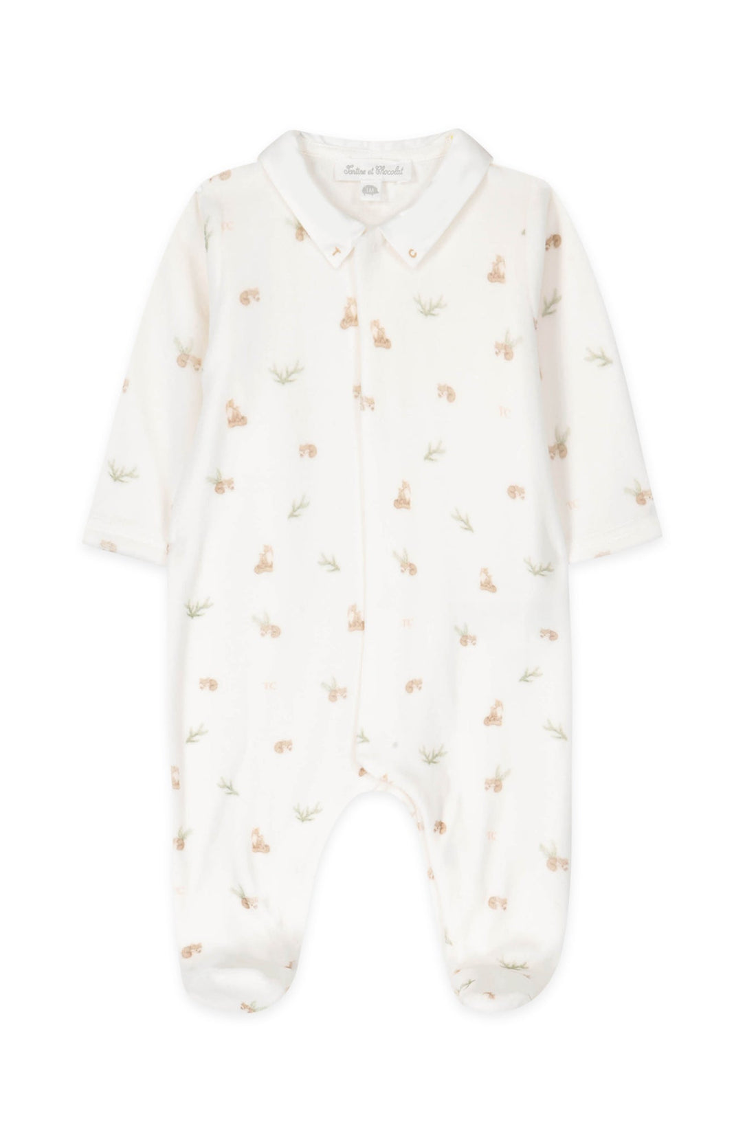 Pyjama renard en velours babyboy Tartine et Chocolat H24