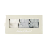 Coffret Chaussettes babyboy bleu orage Tartine et Chocolat