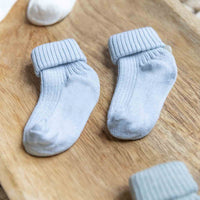 Coffret Chaussettes babyboy bleu orage Tartine et Chocolat