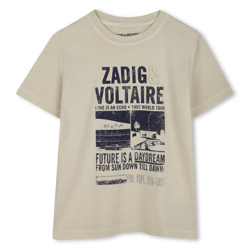 Tee-Shirt Lime Stone garçon Zadig & Voltaire E25