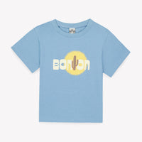 Tee-Shirt Tubo Cactus Bleu Azul garçon Bonton E26