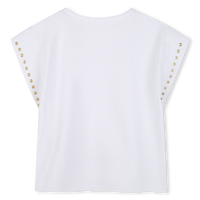 Tee-Shirt blanc Fille Zadig & Voltaire E26