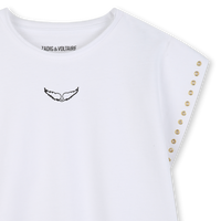 Tee-Shirt blanc Fille Zadig & Voltaire E26