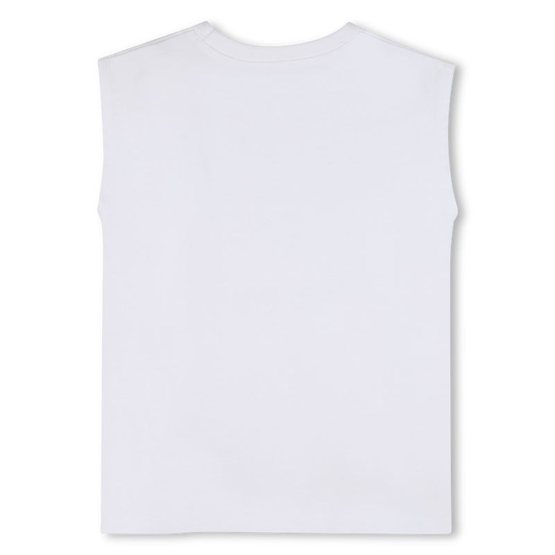 Tee-Shirt débardeur blanc fille Zadig & Voltaire E26