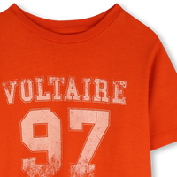 Tee-Shirt à manche courte sepia garçon Zadig & Voltaire E26