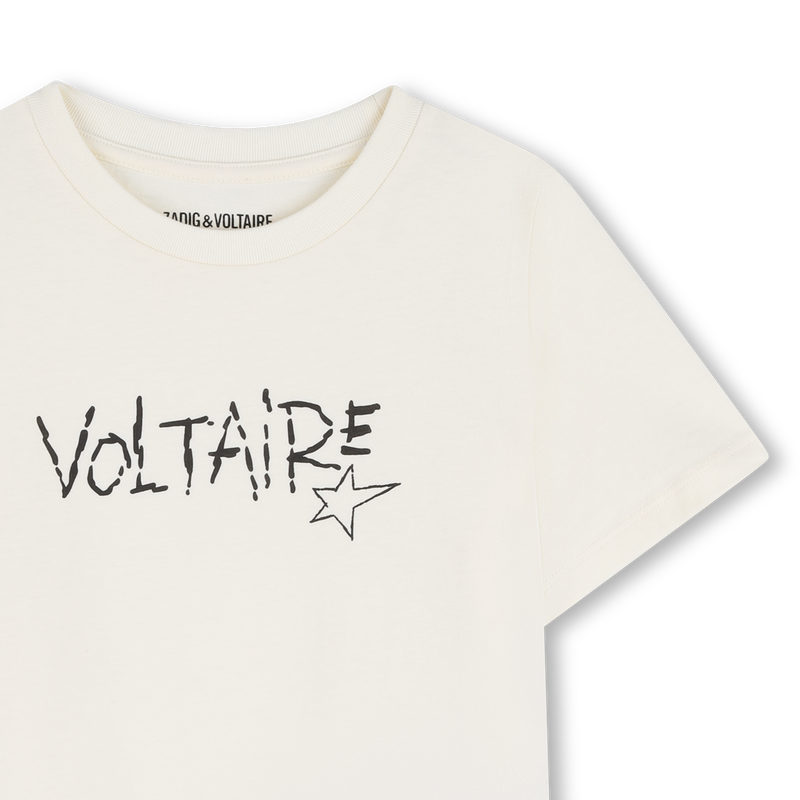 Tee-Shirt manches courtes Fille Zadig & Voltaire E26