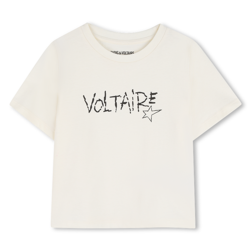 Tee-Shirt manches courtes Fille Zadig & Voltaire E26