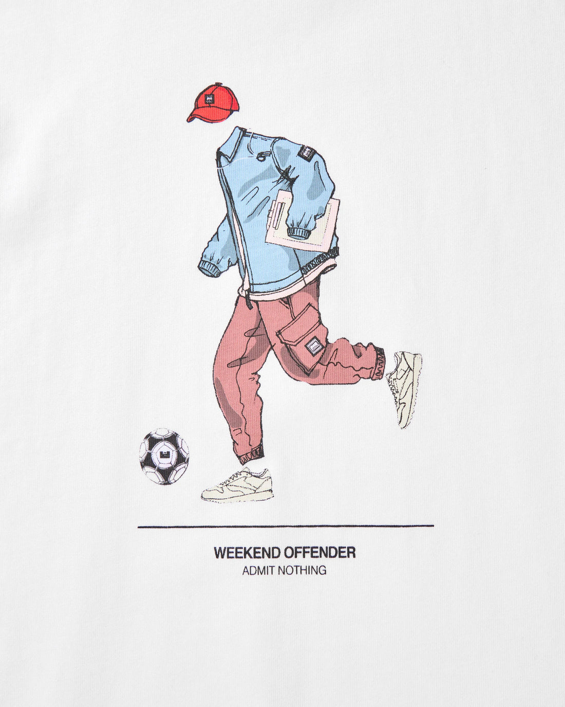 Tee-shirt Biskra Graphic White garçon Weekend Offender E26