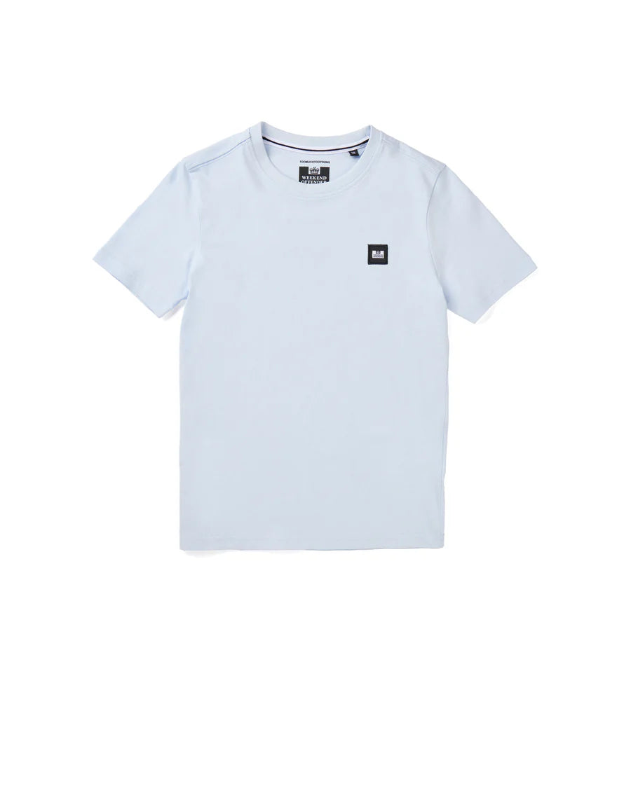 Tee-shirt Brooklands Sky Blue garçon Weekend Offender E26
