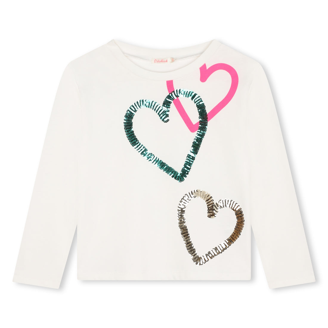 Tee-shirt Coeur rice fille Billieblush