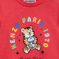 Tee-shirt "Happy Sweet" en coton babyboy Kenzo E26