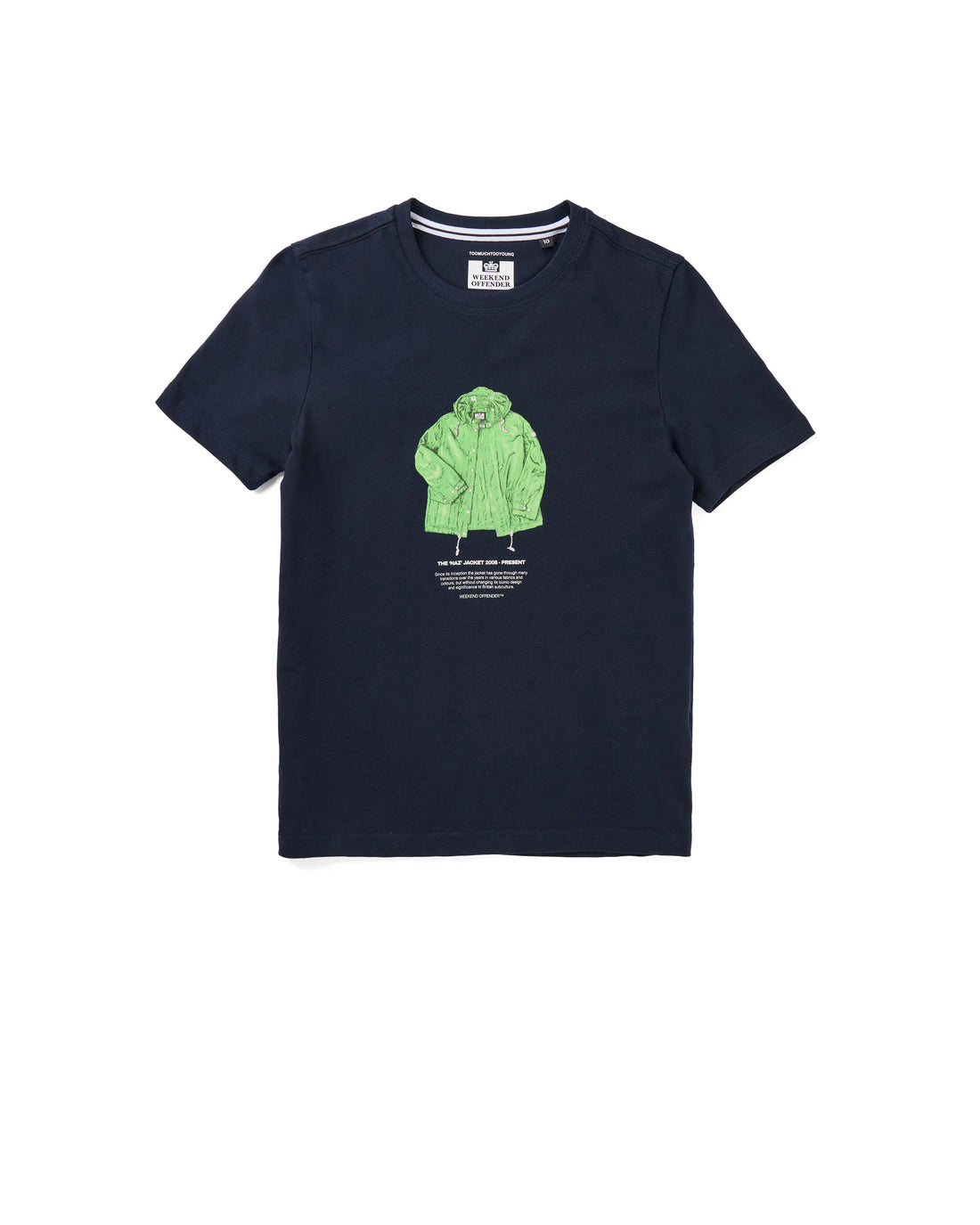 Tee-shirt Naz Graphic Navy garçon Weekend Offender E26