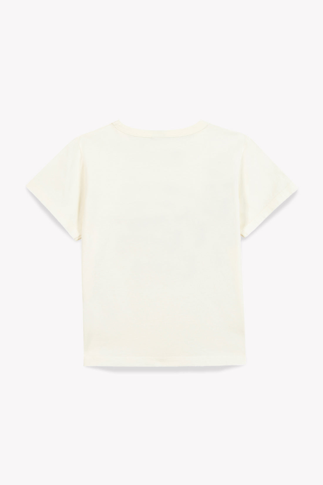 Tee-shirt Tubo Club écru garçon Bonton E26