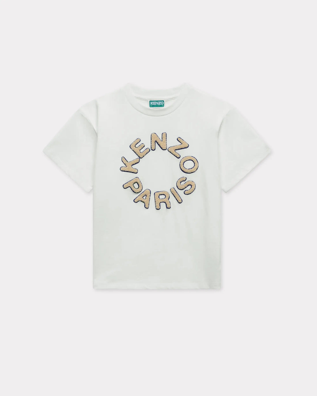 Tee-shirt brodé en coton garçon Kenzo E26