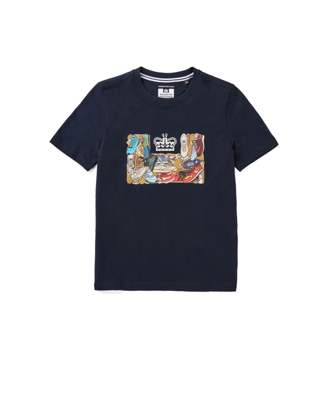 Tee-shirt d'Arblay Graphic Navy garçon Weekend Offender E26