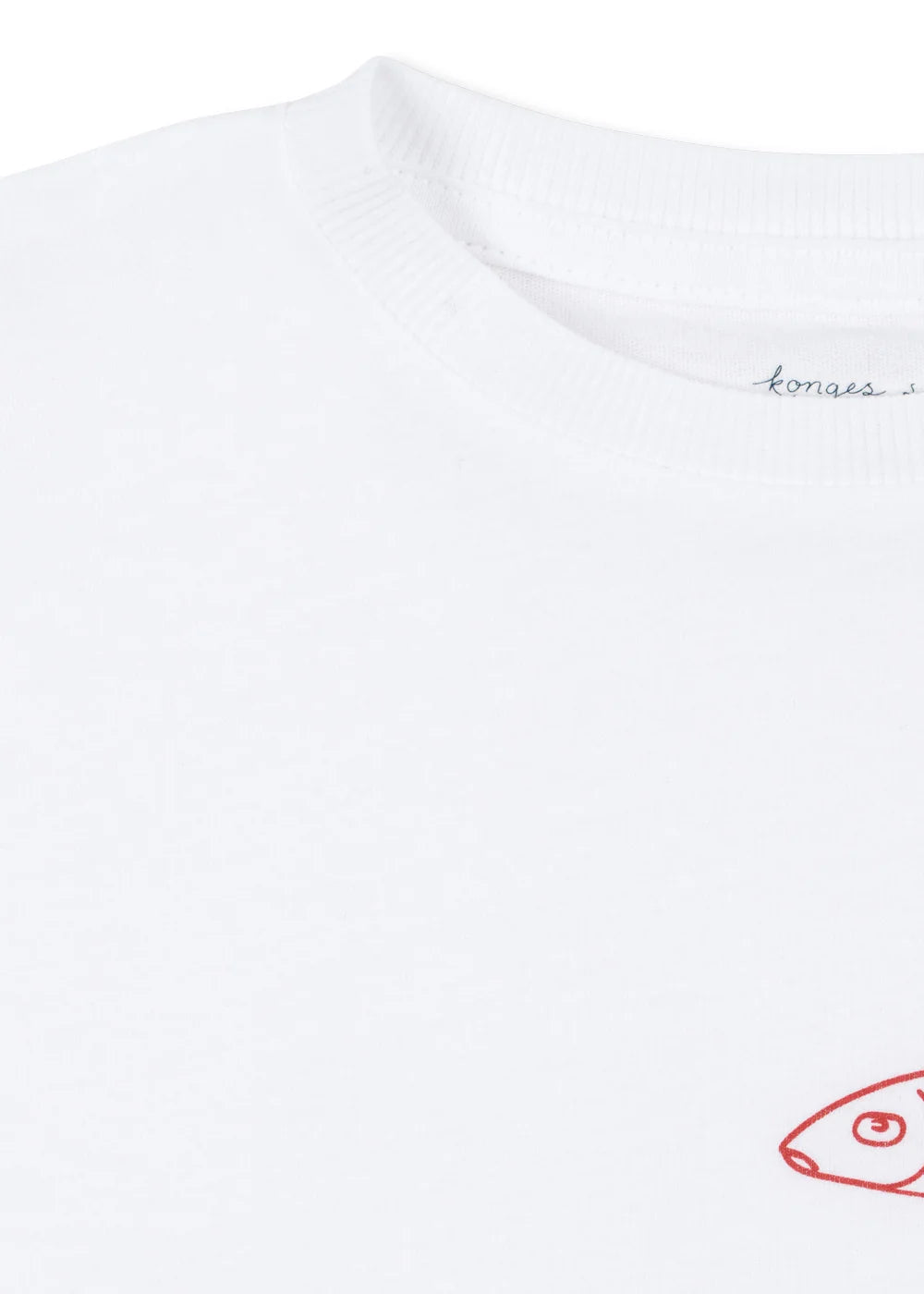 Tee-shirt manches courtes famo optic white babyboy Konges Slojd E26