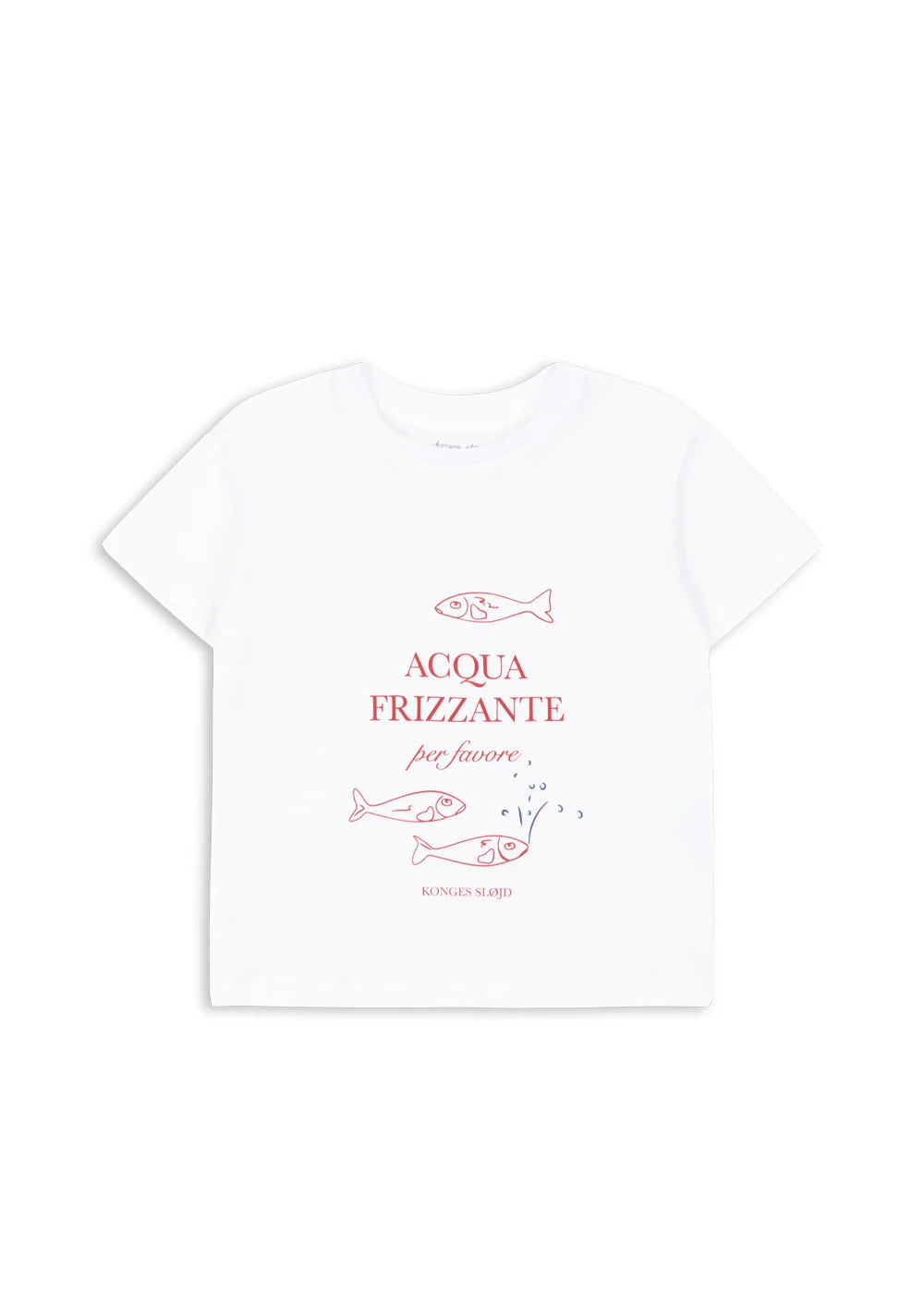 Tee-shirt manches courtes famo optic white babyboy Konges Slojd E26