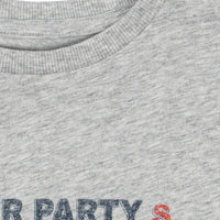 Tee-shirt manches courtes famo tee grey melange babyboy Konges Slojd E26