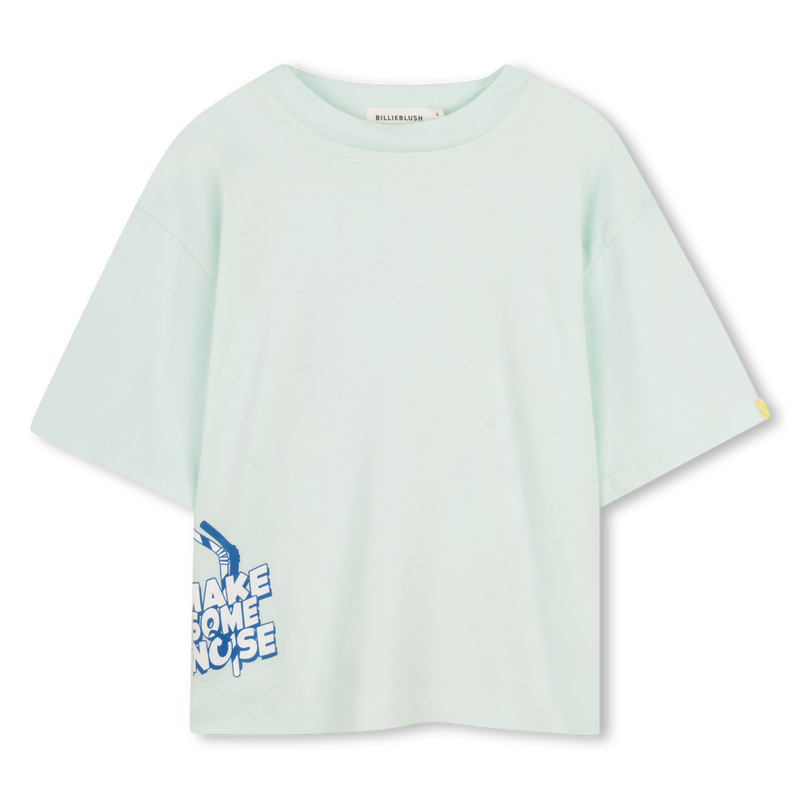 Tee Shirt manches courtes bleu garçon Billieblush E26