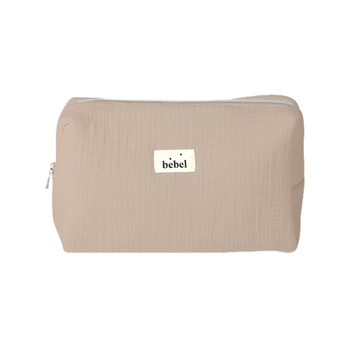 Trousse de toilette beige Effet Lin Bebel