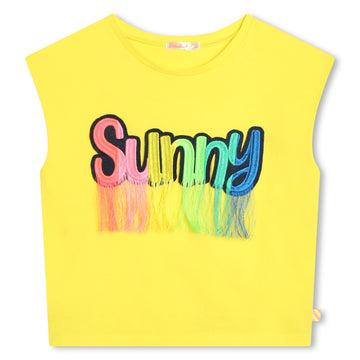 Tee-Shirt Sunny Yellow Fille Billieblush