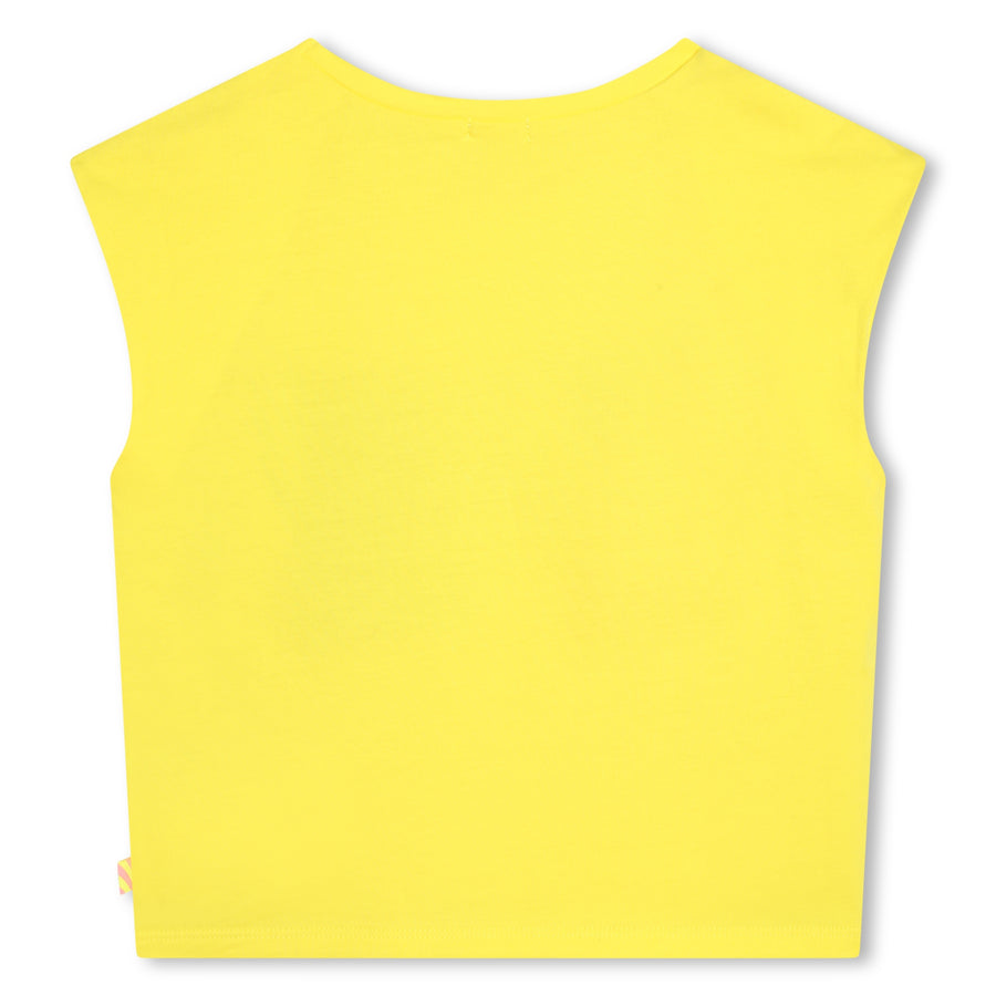 Tee-Shirt Sunny Yellow Fille Billieblush