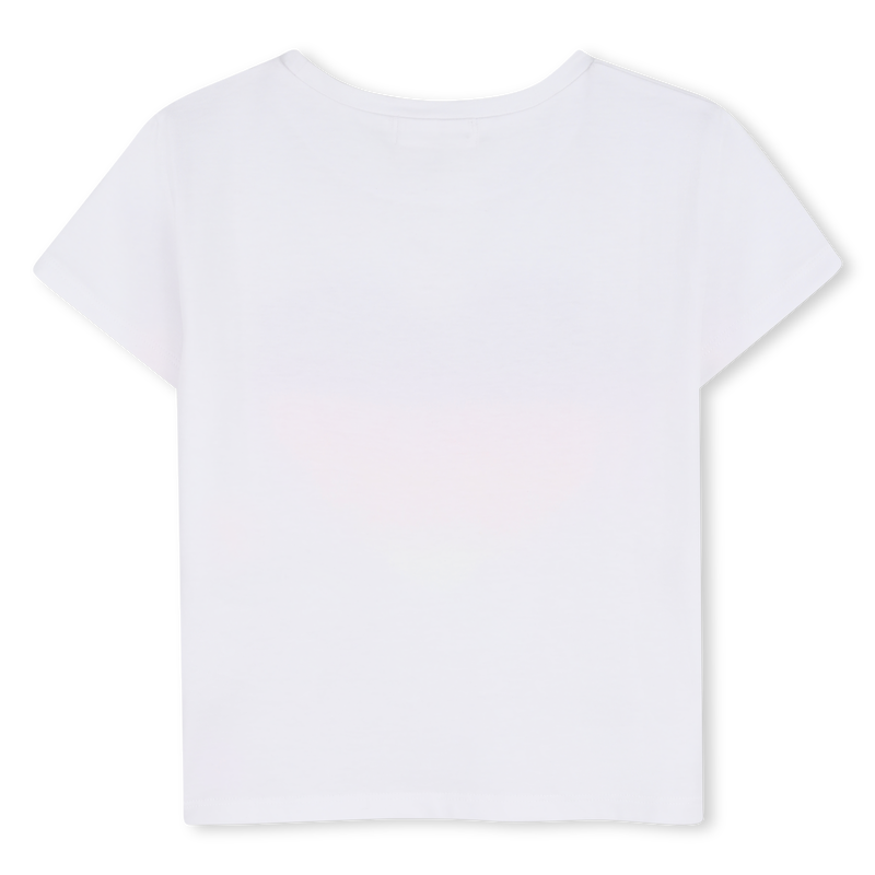 Tee Shirt manches courtes Happiness fille Billieblush E26