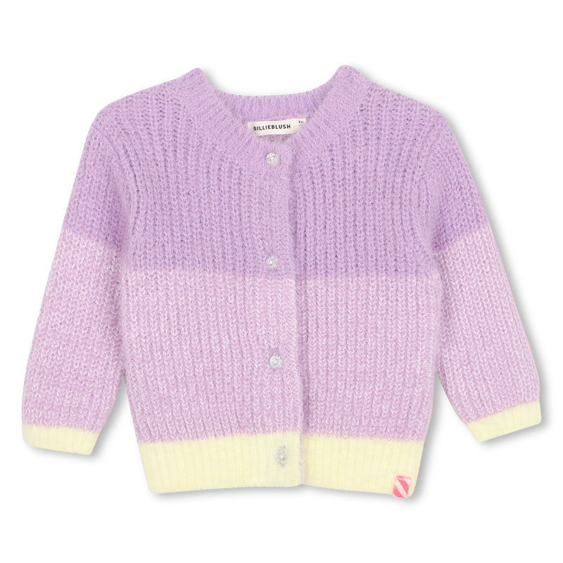Cardigan en tricot guimauve Fille Billieblush H26