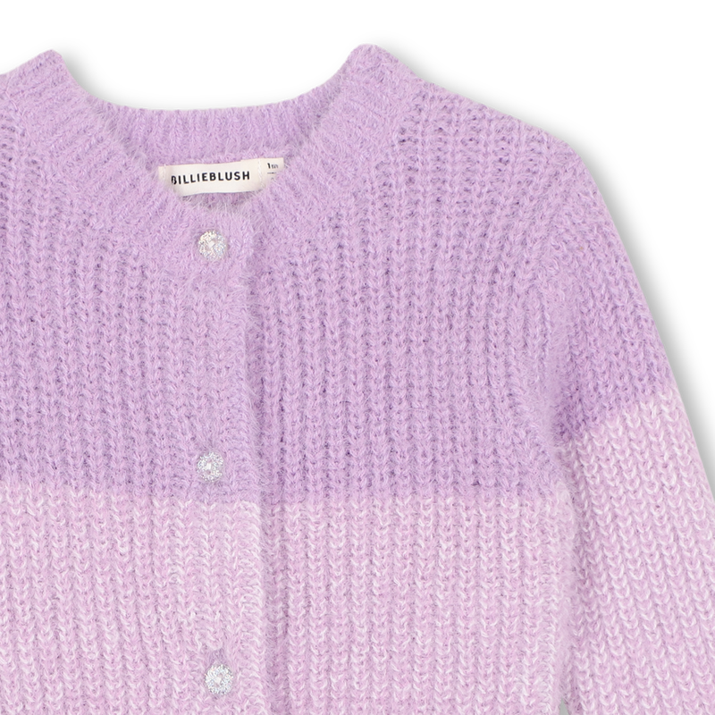 Cardigan en tricot guimauve Fille Billieblush H26