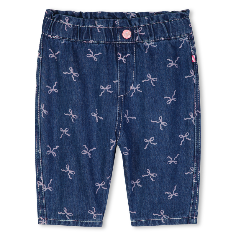 Pantalon en denim bleu babygirl Billieblush H26
