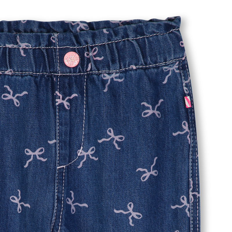 Pantalon en denim bleu babygirl Billieblush H26