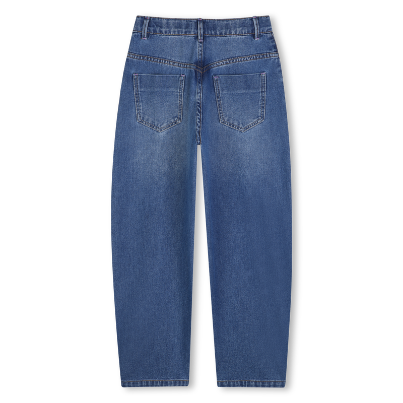Pantalon en denim strass fille Billieblush H26