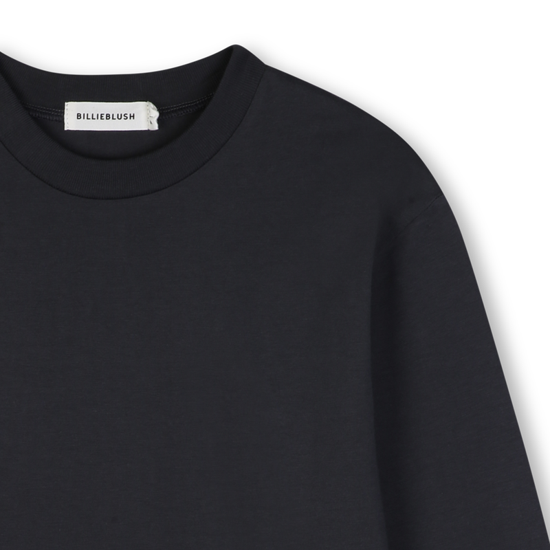 Tee-shirt manches longues dark grey garçon Billieblush H26