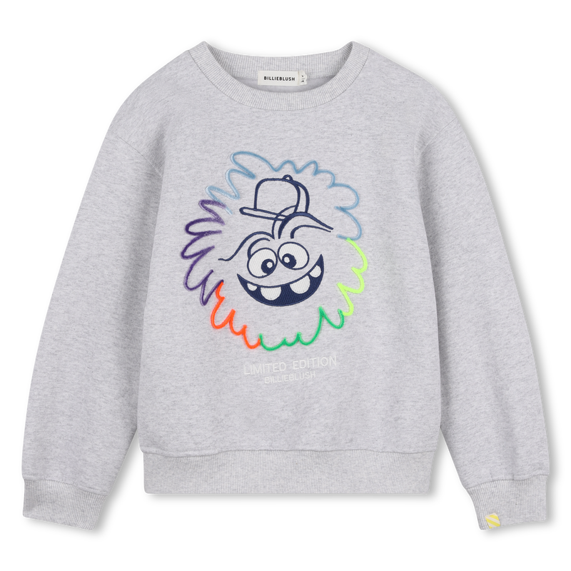 Sweat-shirt gris chiné garçon Billieblush H26