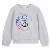 Sweat-shirt gris chiné garçon Billieblush H26